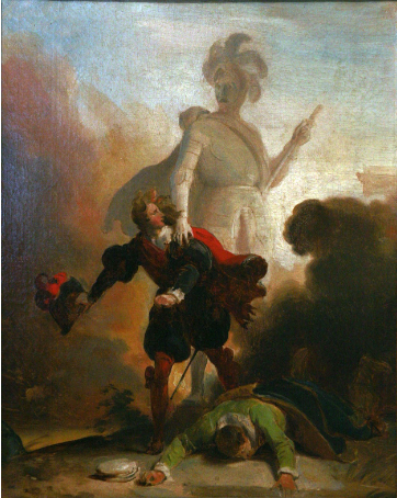 Don Giovanni e la statua del Commendatore, Alexandre-Évariste Fragonard